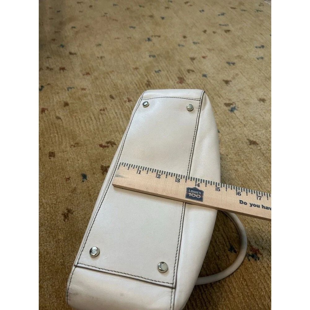 Kate Spade New York Mott Street Fisher Bag Cream Satchel Purse Chic Career